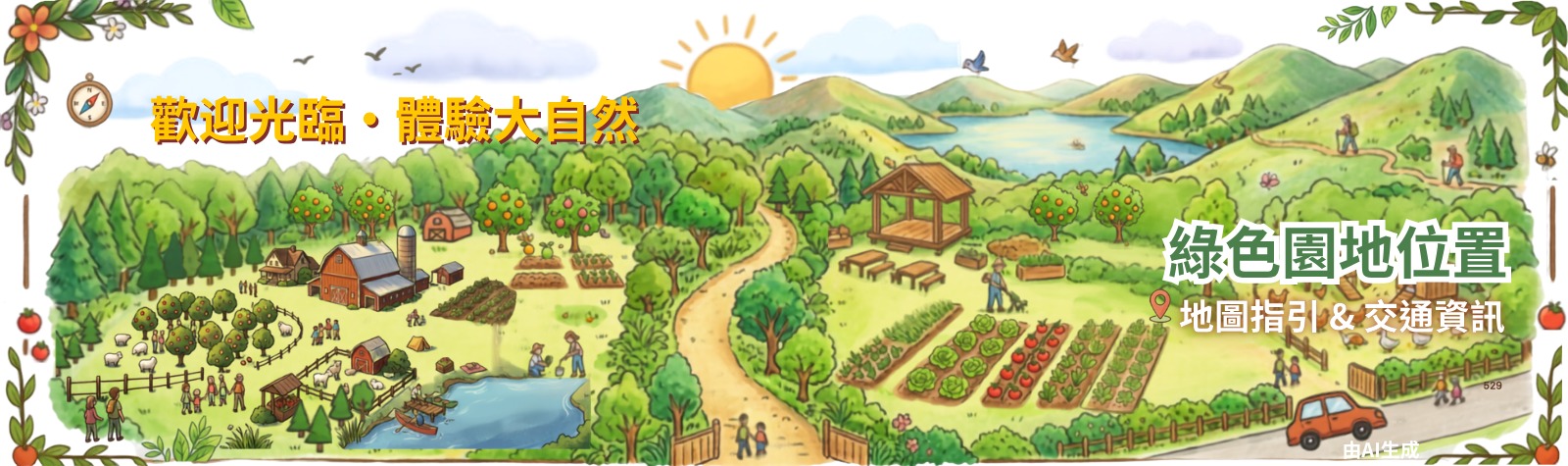 農場位置 — Green Garden 綠色園地